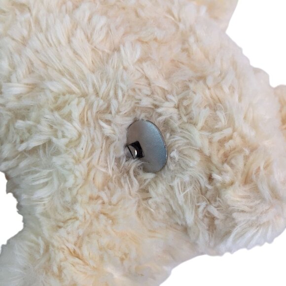 Carters Yellow Teddy Bear Musical Lullaby Wind Up Plush 10" Pink Gingham Works - Picture 8 of 8